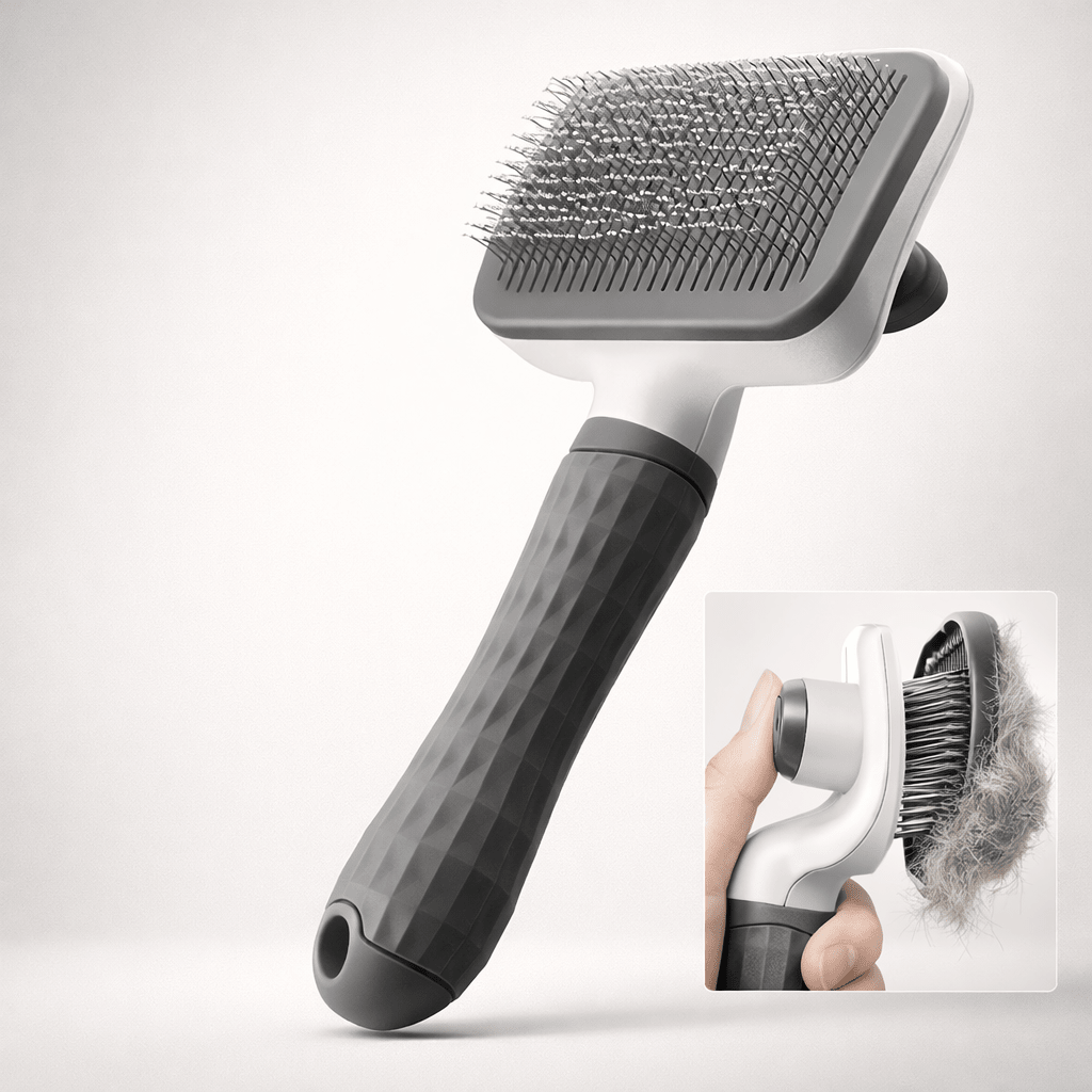 Brosse pour chat anti poils | Poils longs et courts - Paw Studio