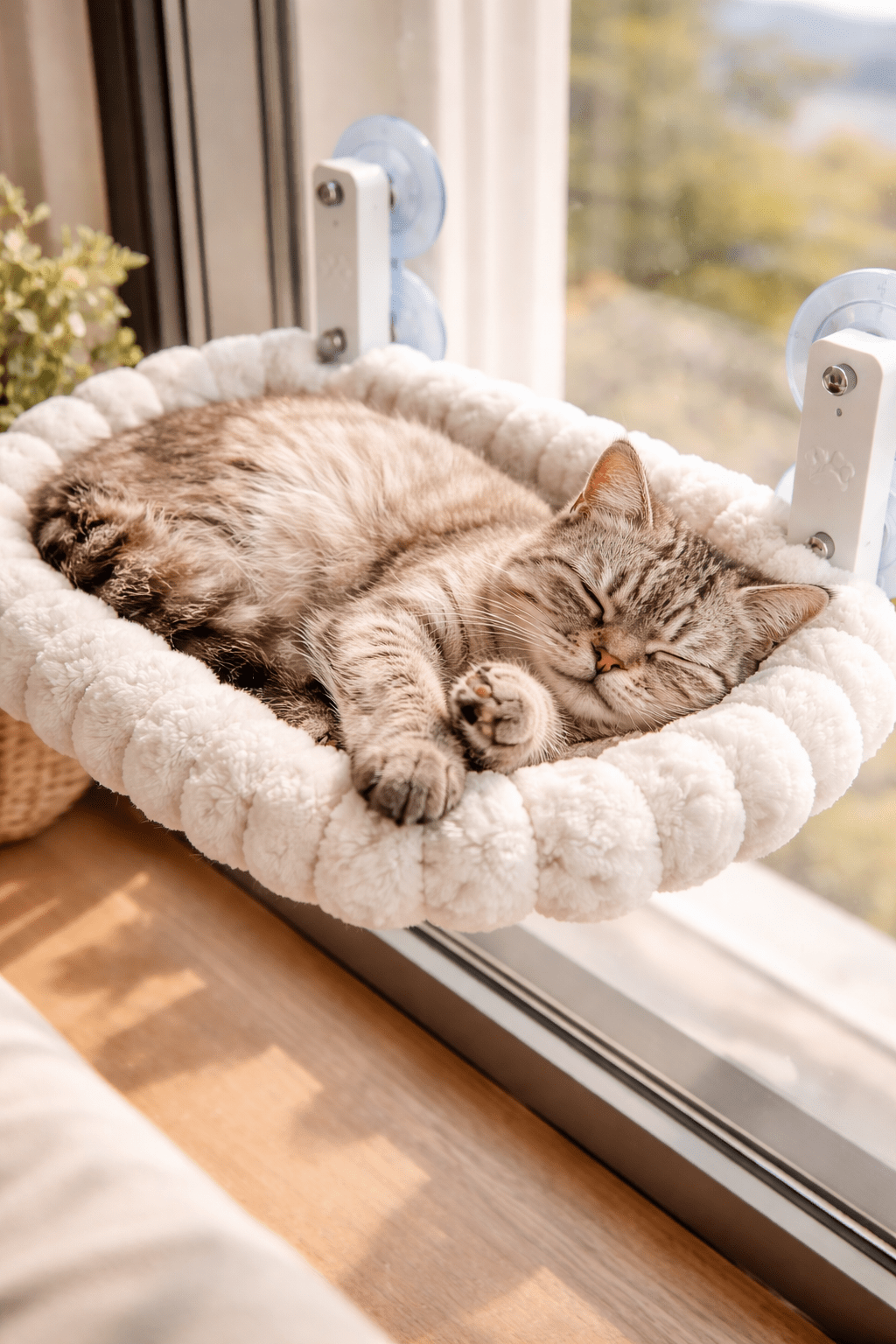 Hamac mural pour chat confortable et ultra doux - Paw Studio